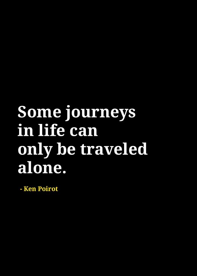 Ken poirot quotes