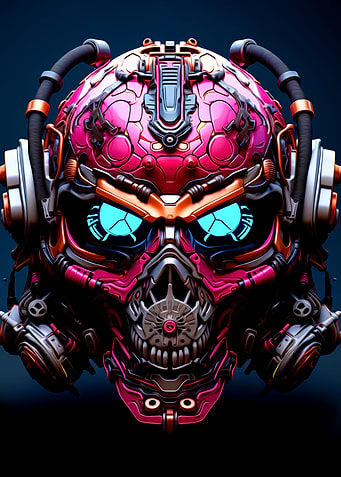 Robot Skull