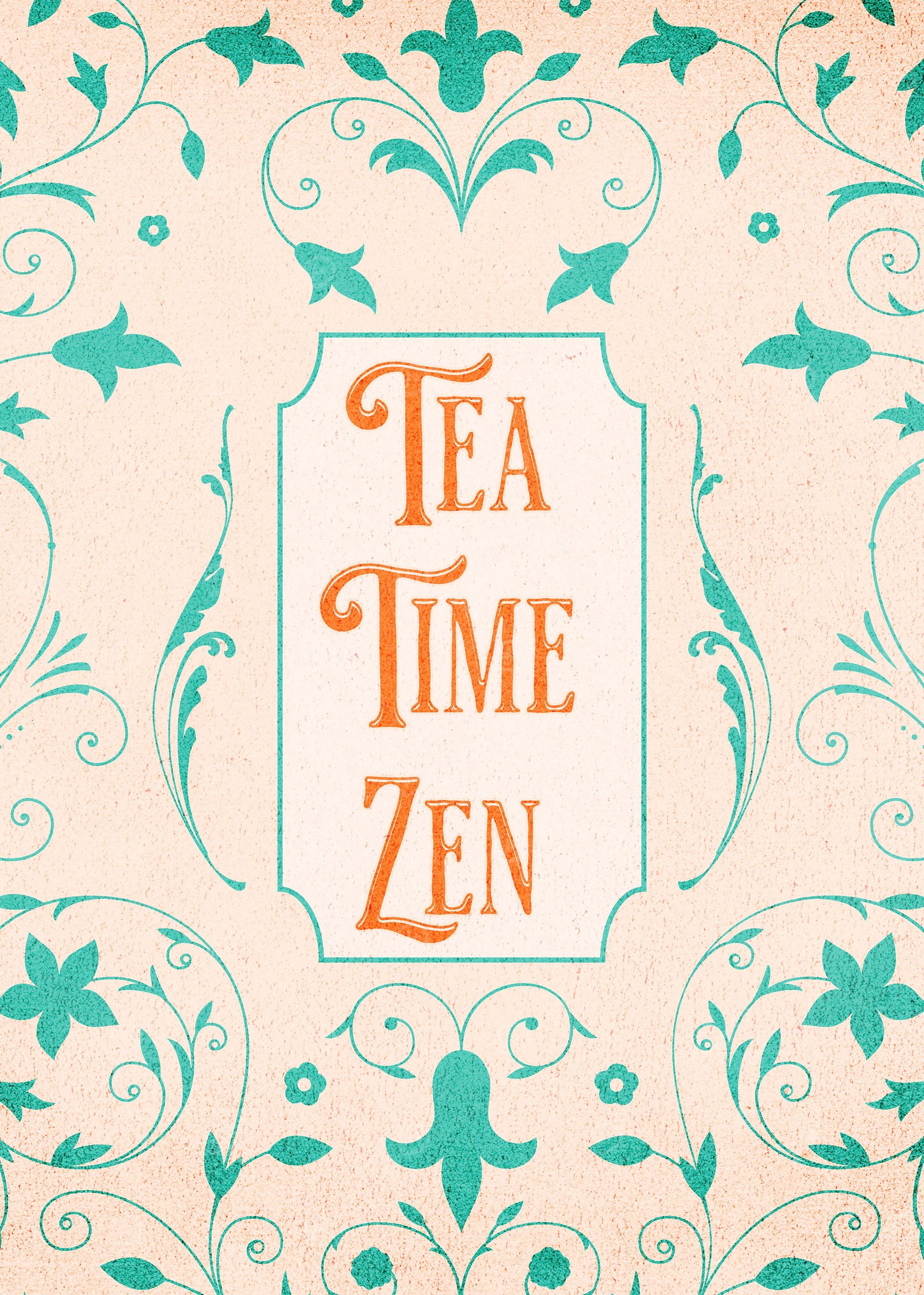 Vintage Tea Time Zen