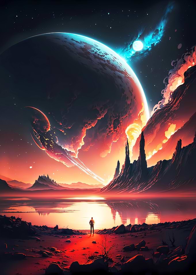 Mountain Lake Universe