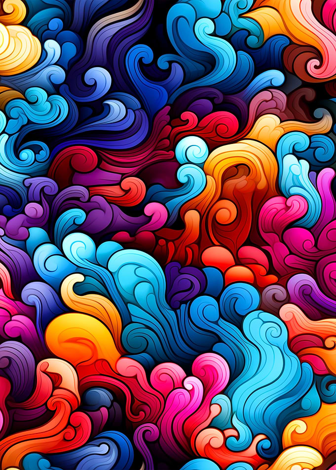 Abstract Psychedelic