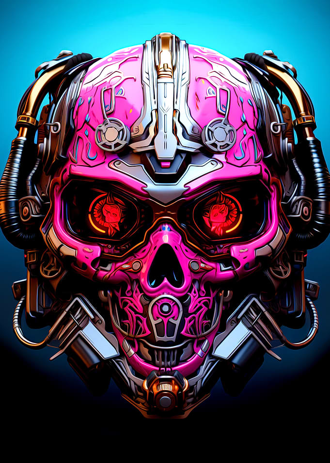 Robot Skull