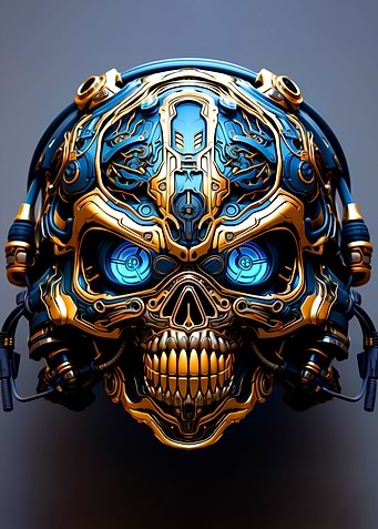 Robot Skull