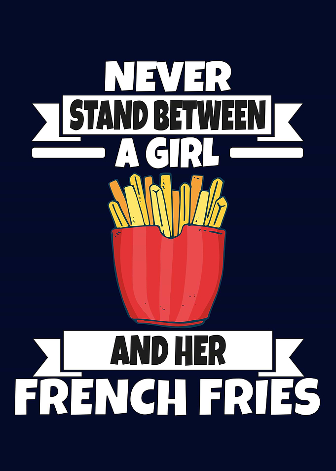 Funny French Fries Cute
