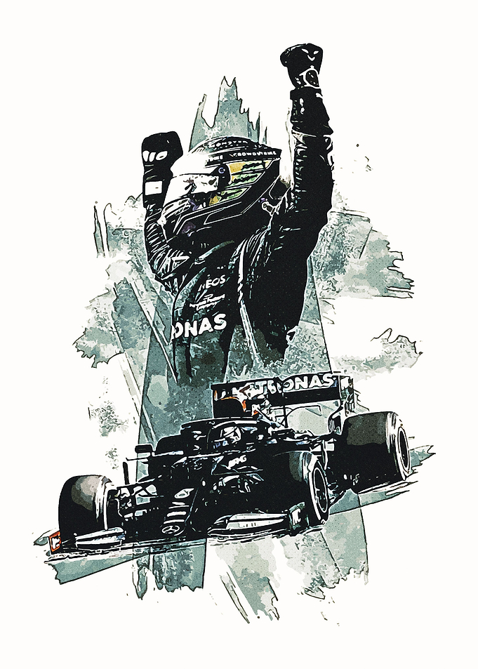 Lewis Hamilton Portrait