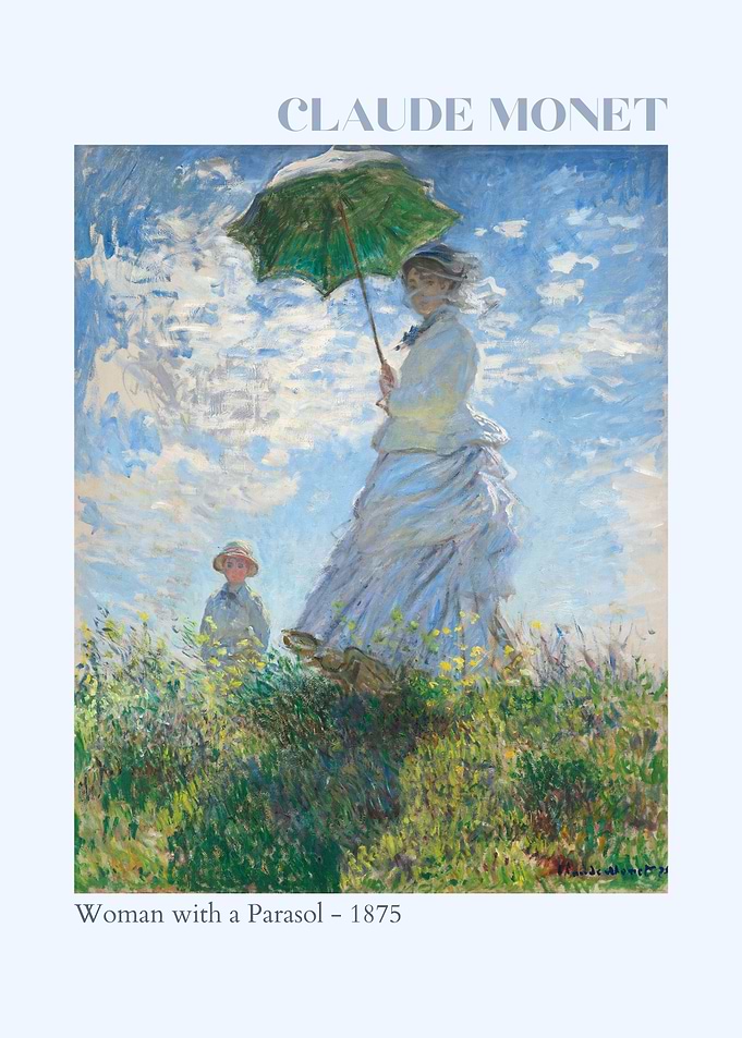 Claude monet famous paint