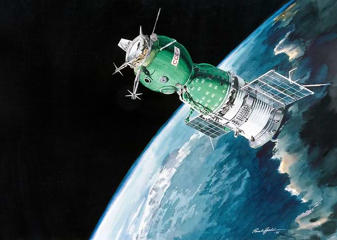 The Soyuz 19 spacecraft