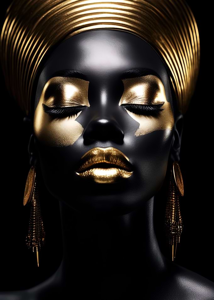 Freedom and gold Beauty