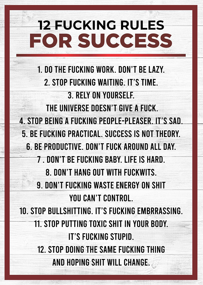 success rules