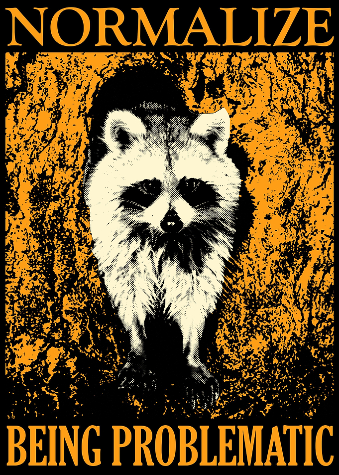 Normalize Vintage Raccoon