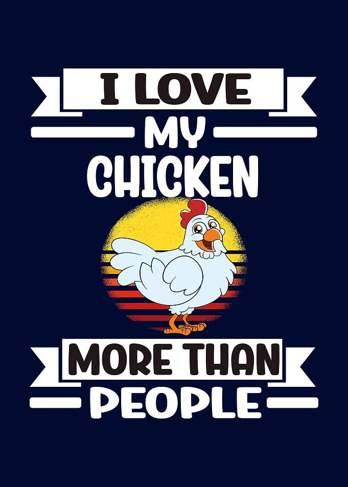Funny Chicken Cute Chicken