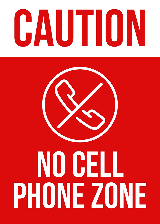 No Cell Phone Zone