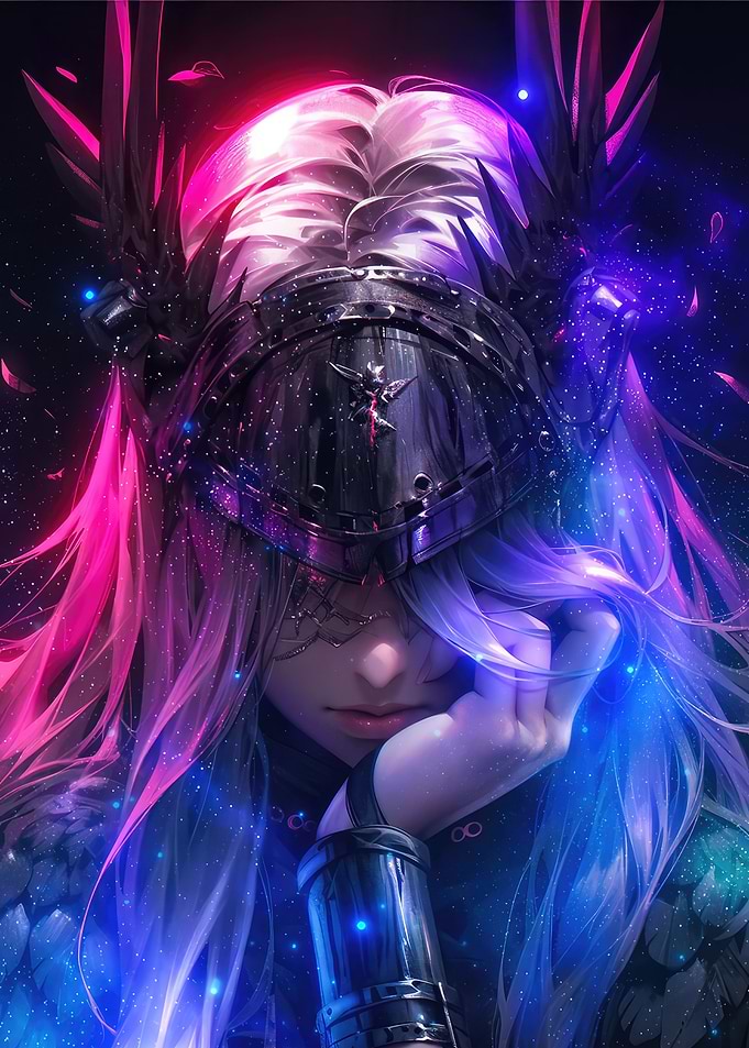 Neon warrior