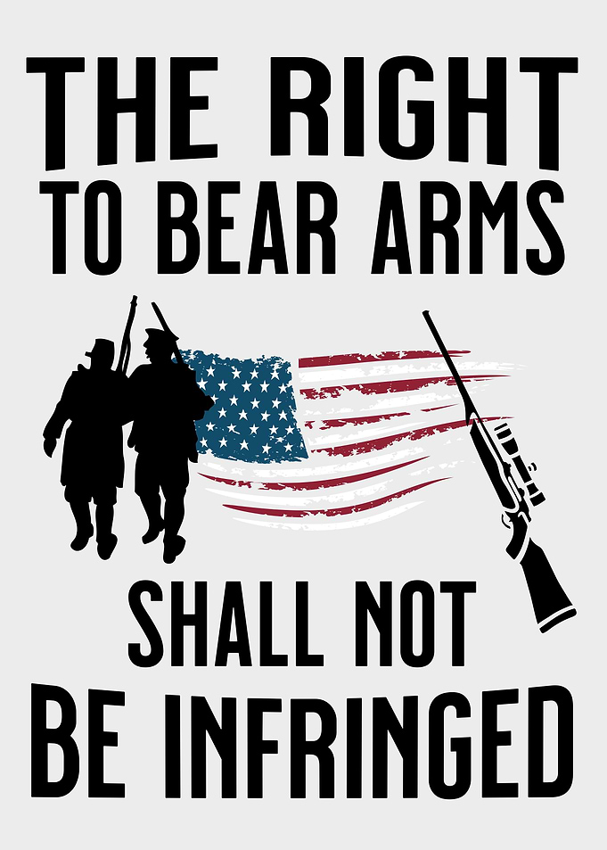 RIGHT TO BEAR ARMS SOLDIER