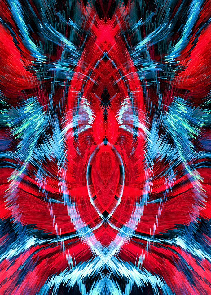 Abstract Acrylic Painting