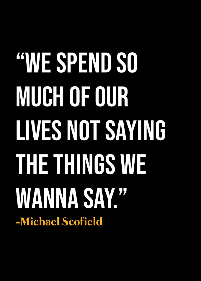 Michael Scofield Quote