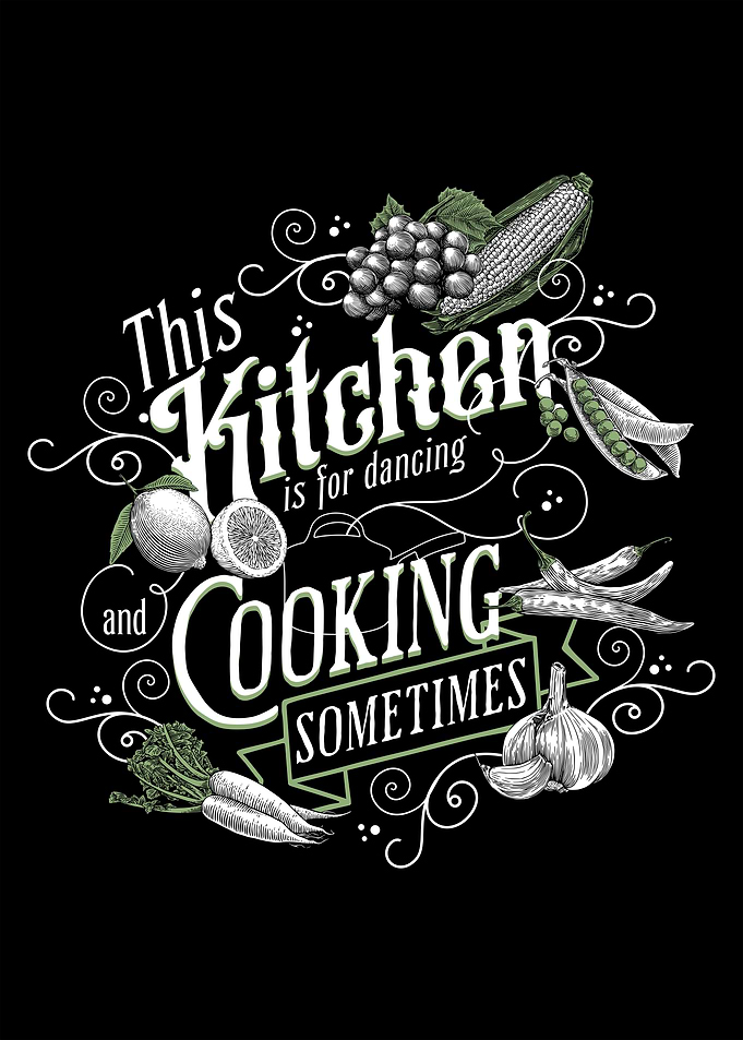 Funny Vintage Kitchen Art
