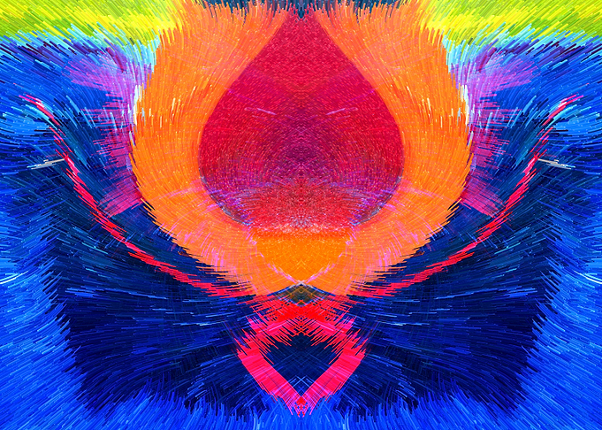 Abstract Acrylic Painting