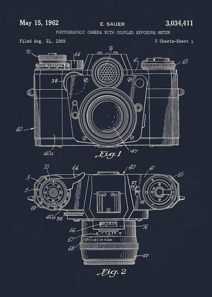 1962 Photographic Camera