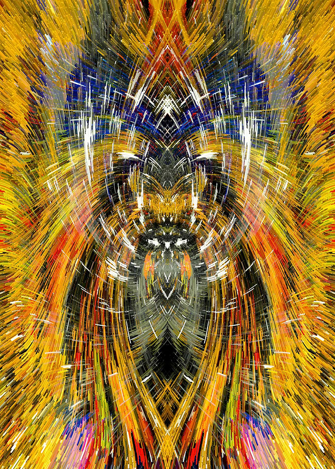 Abstract Acrylic Painting