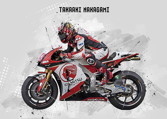 Rider Takaaki Nakagami
