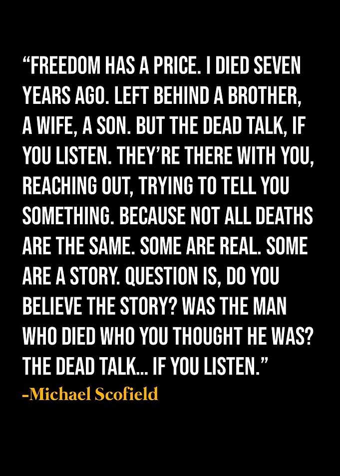 Michael Scofield Quote