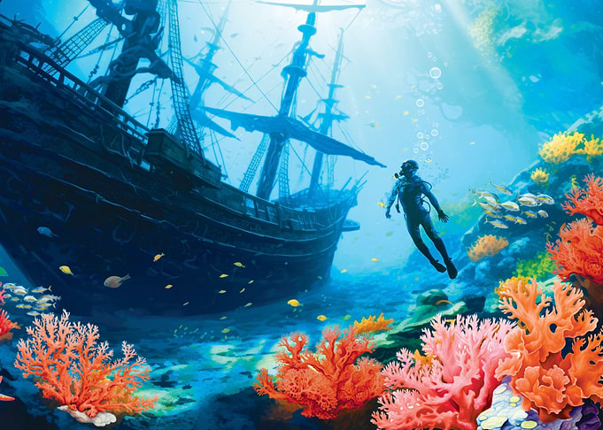 Underwater