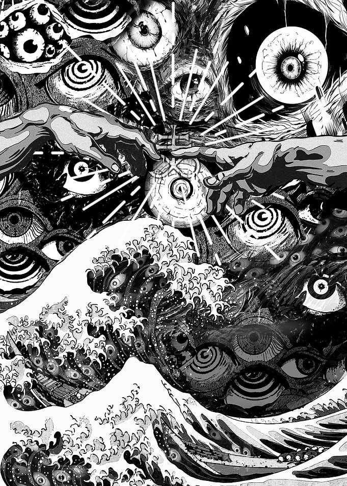 Wave of kanagawa 666 demon