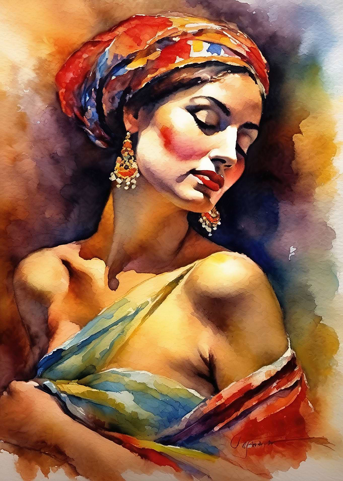 The Odalisque Portrait