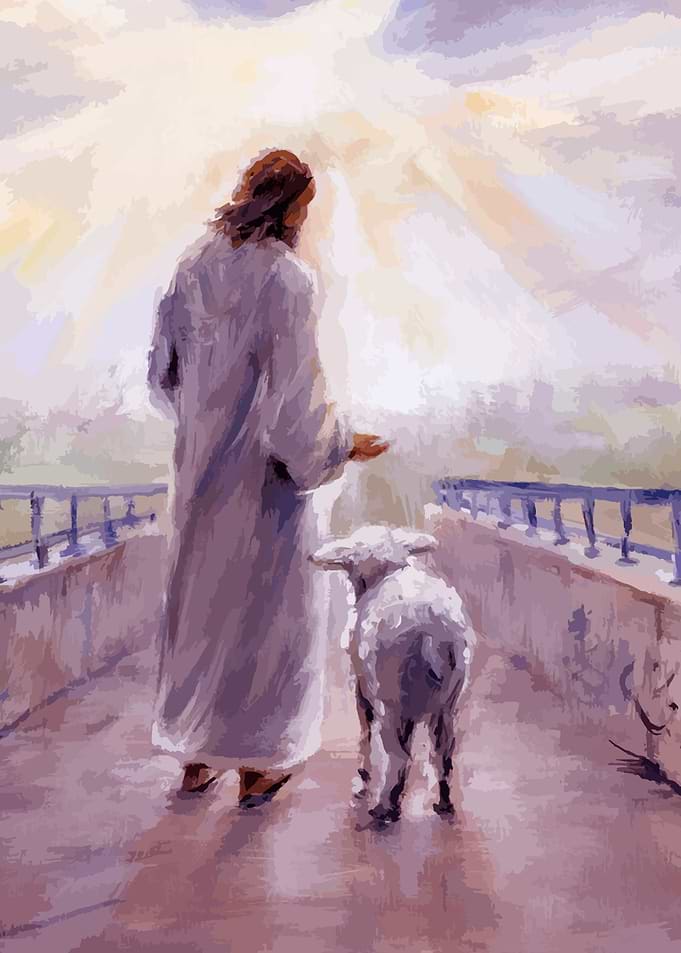 Jesus with Lamb