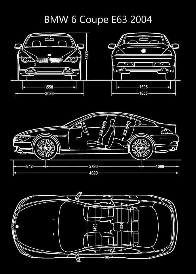 BMW 6 Coupe E63 2004