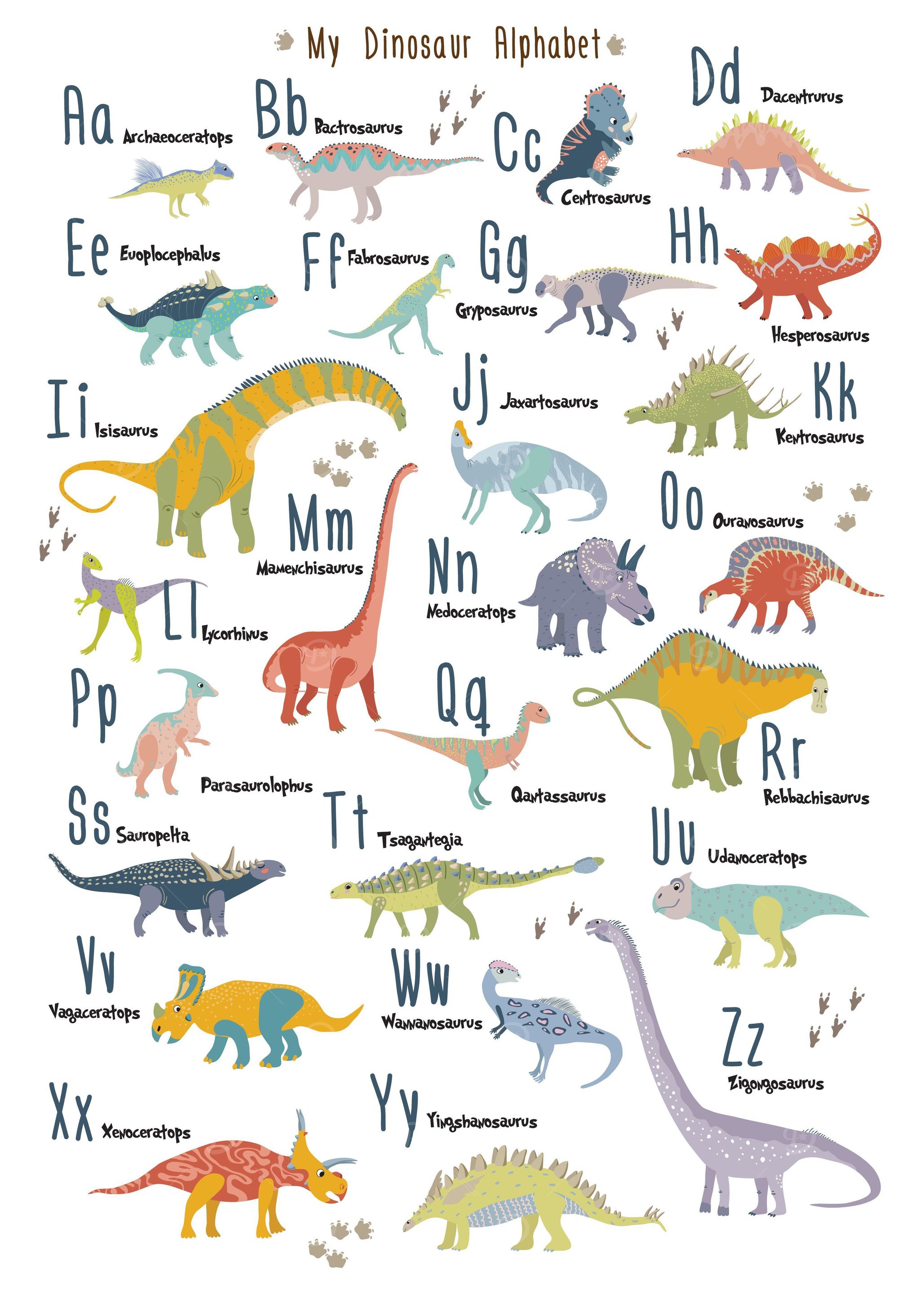 My Dinosaur Alphabet