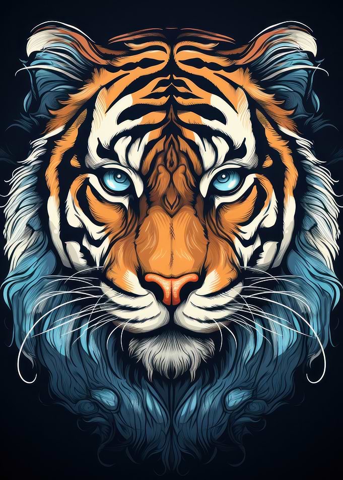 Tiger portrait