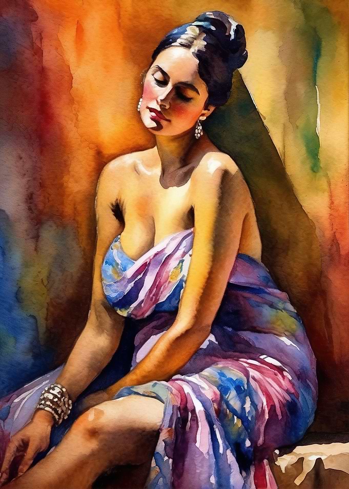 The Odalisque Portrait