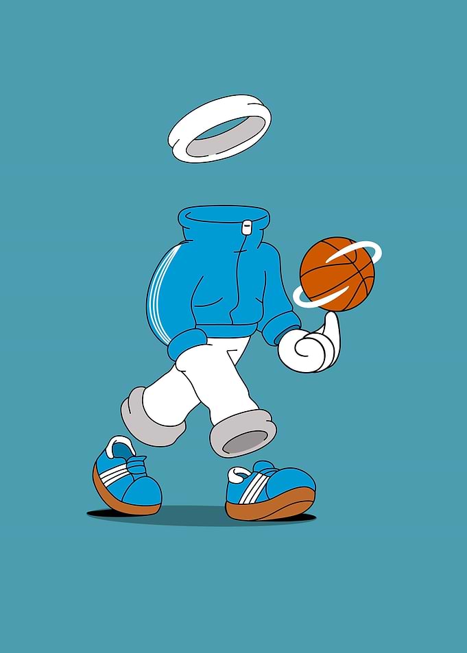 Invisible blue ice