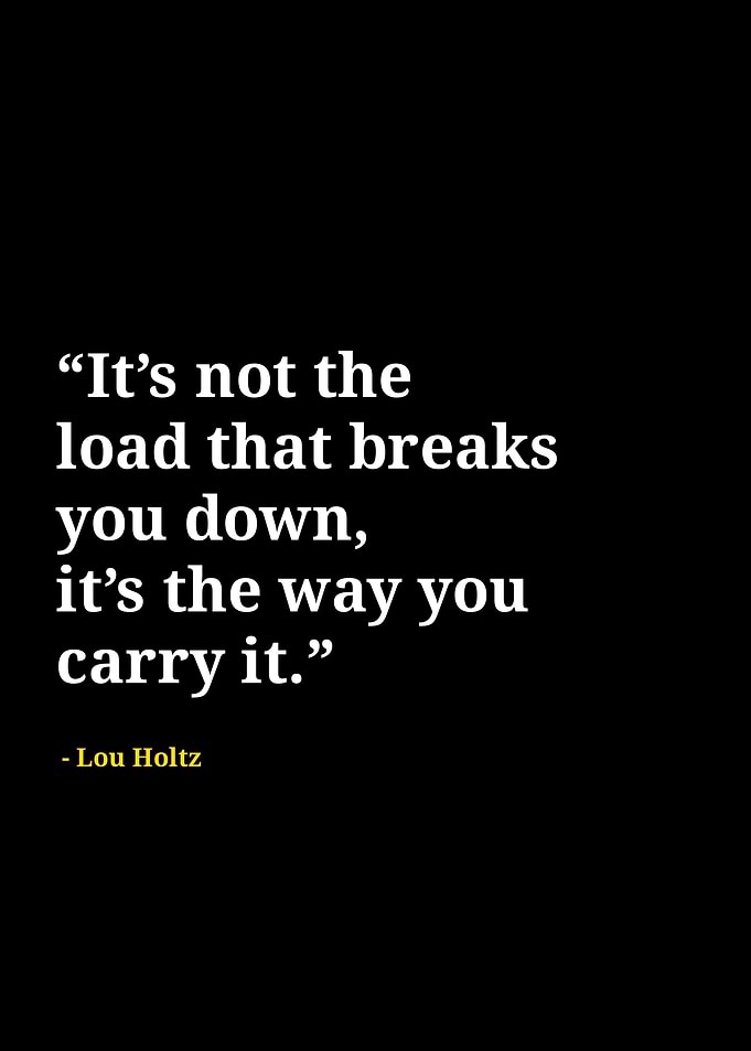 Lou holtz quotes
