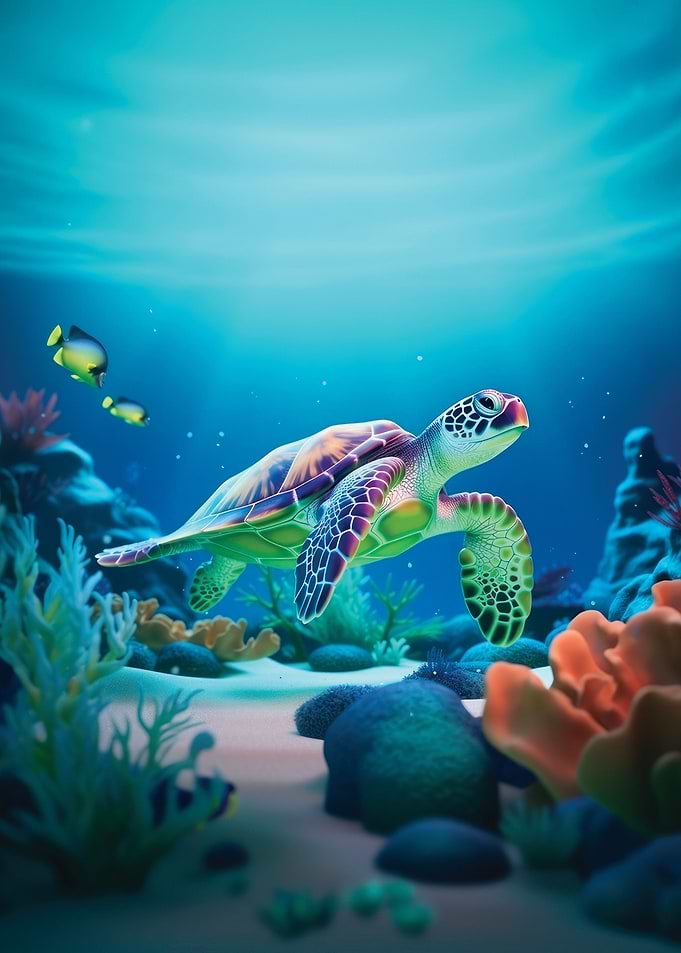 Sea aquarium outdoors