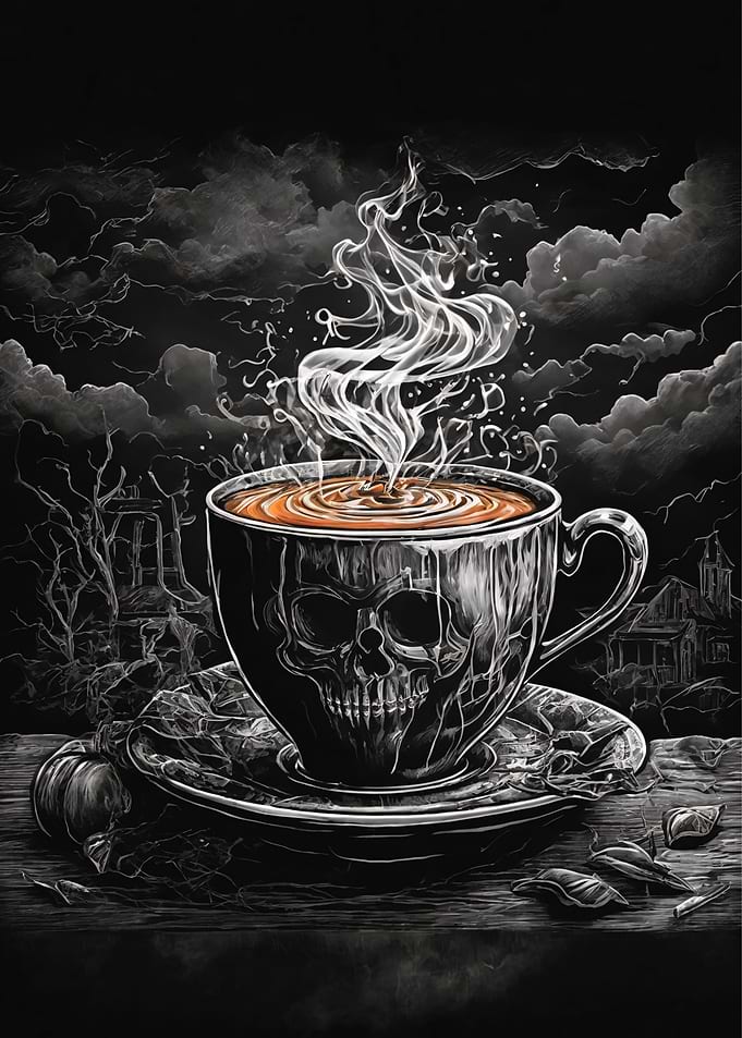 Halloween Cup of Coffee