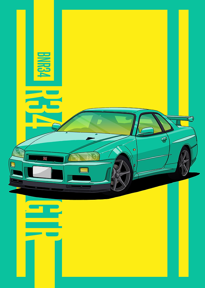 Nissan R34 GTR