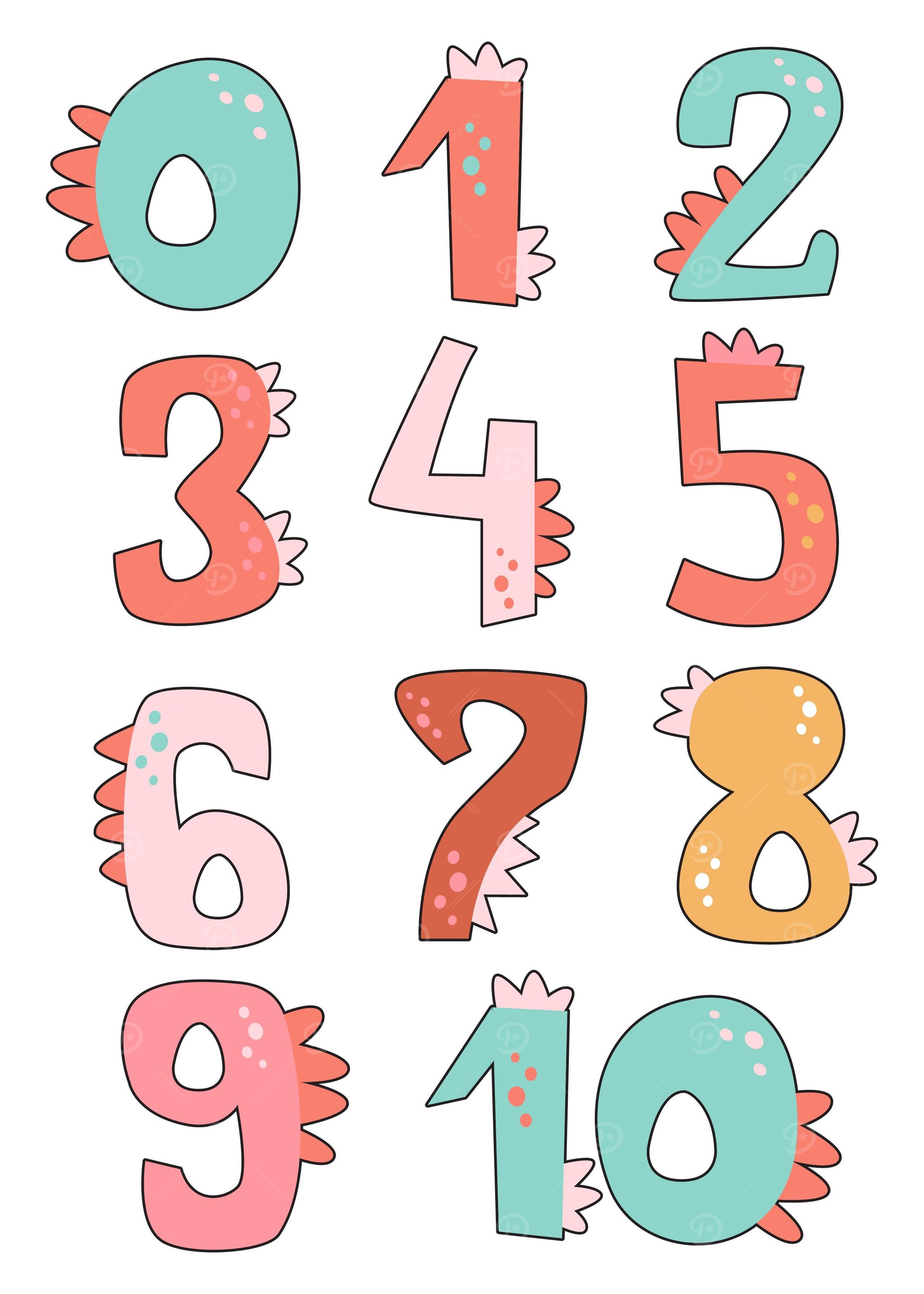 My Dinosaur Numbers