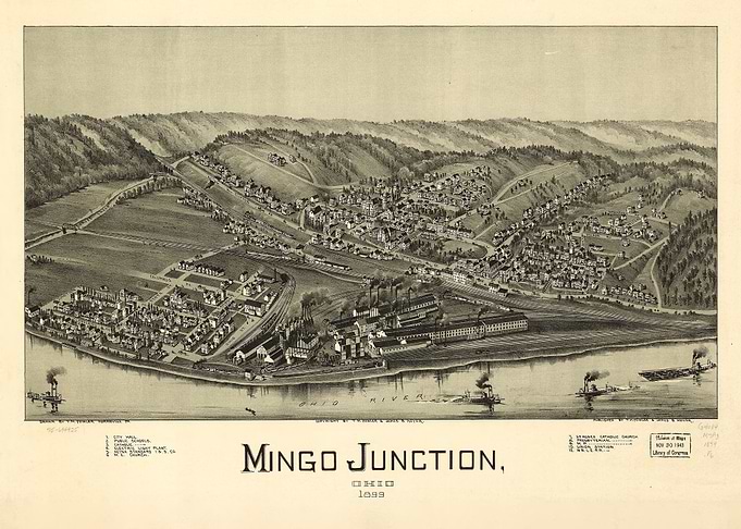 Mingo Junction Ohio 1899