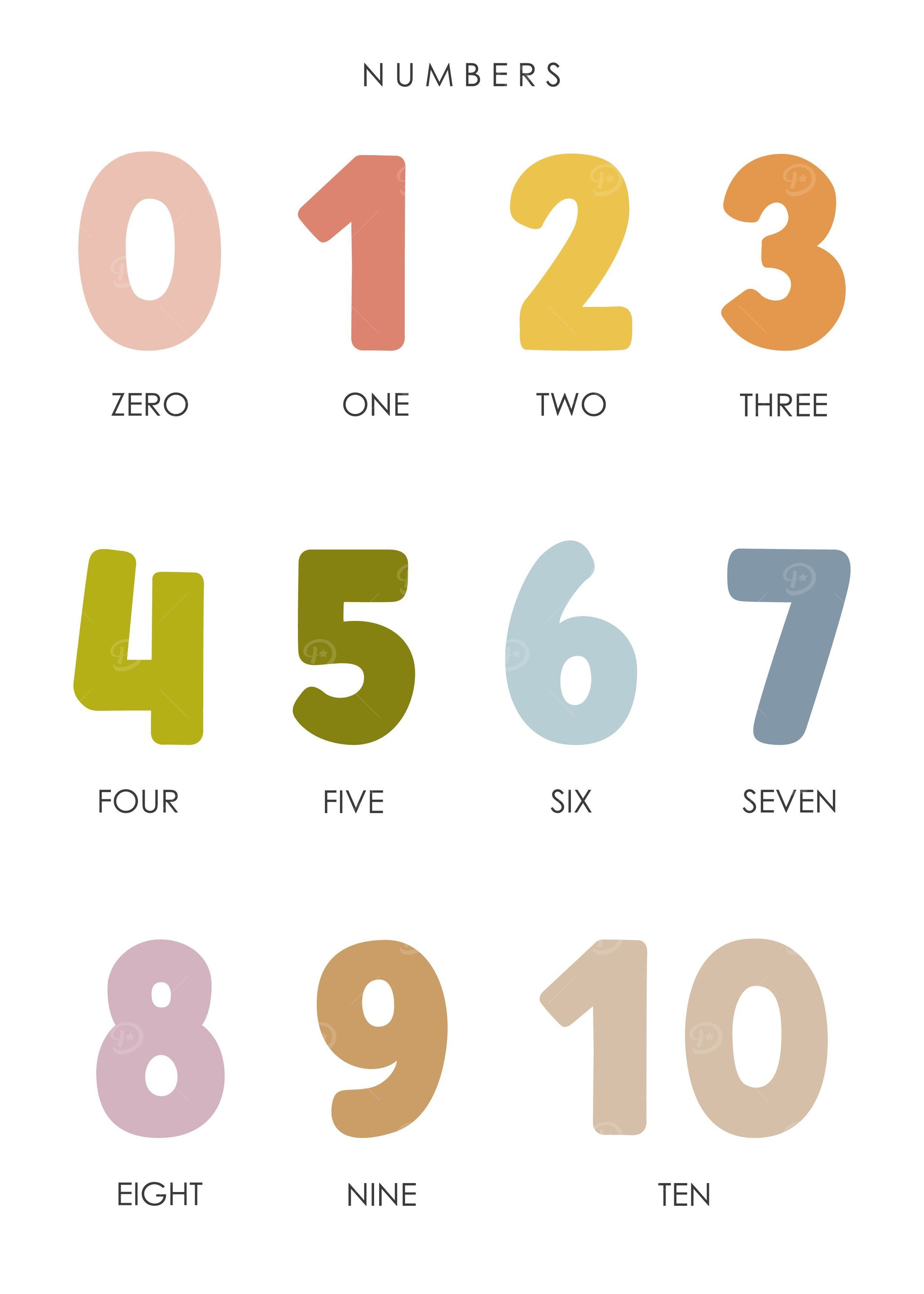 Number Rainbow