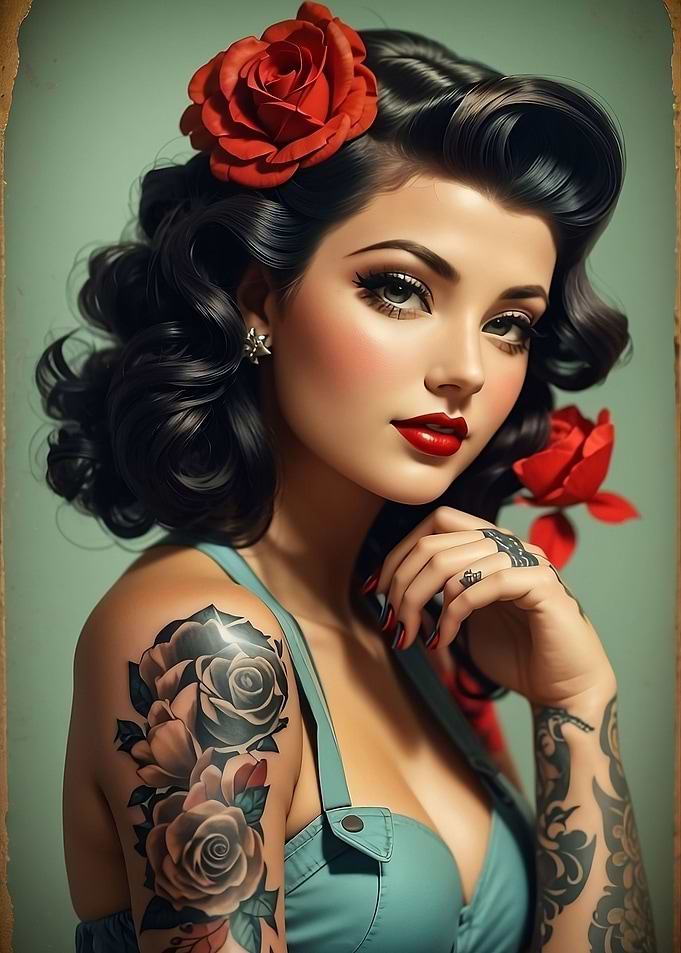 vintage pinup girl