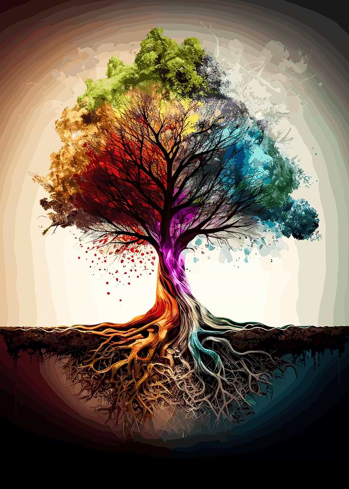 Colorful Tree