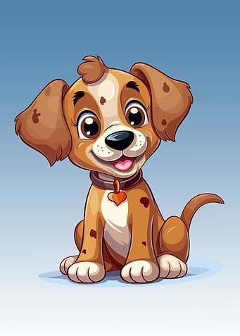 A cute puppy