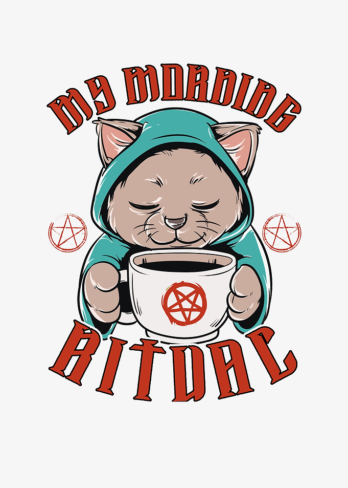 Satanic Coffee Drinker