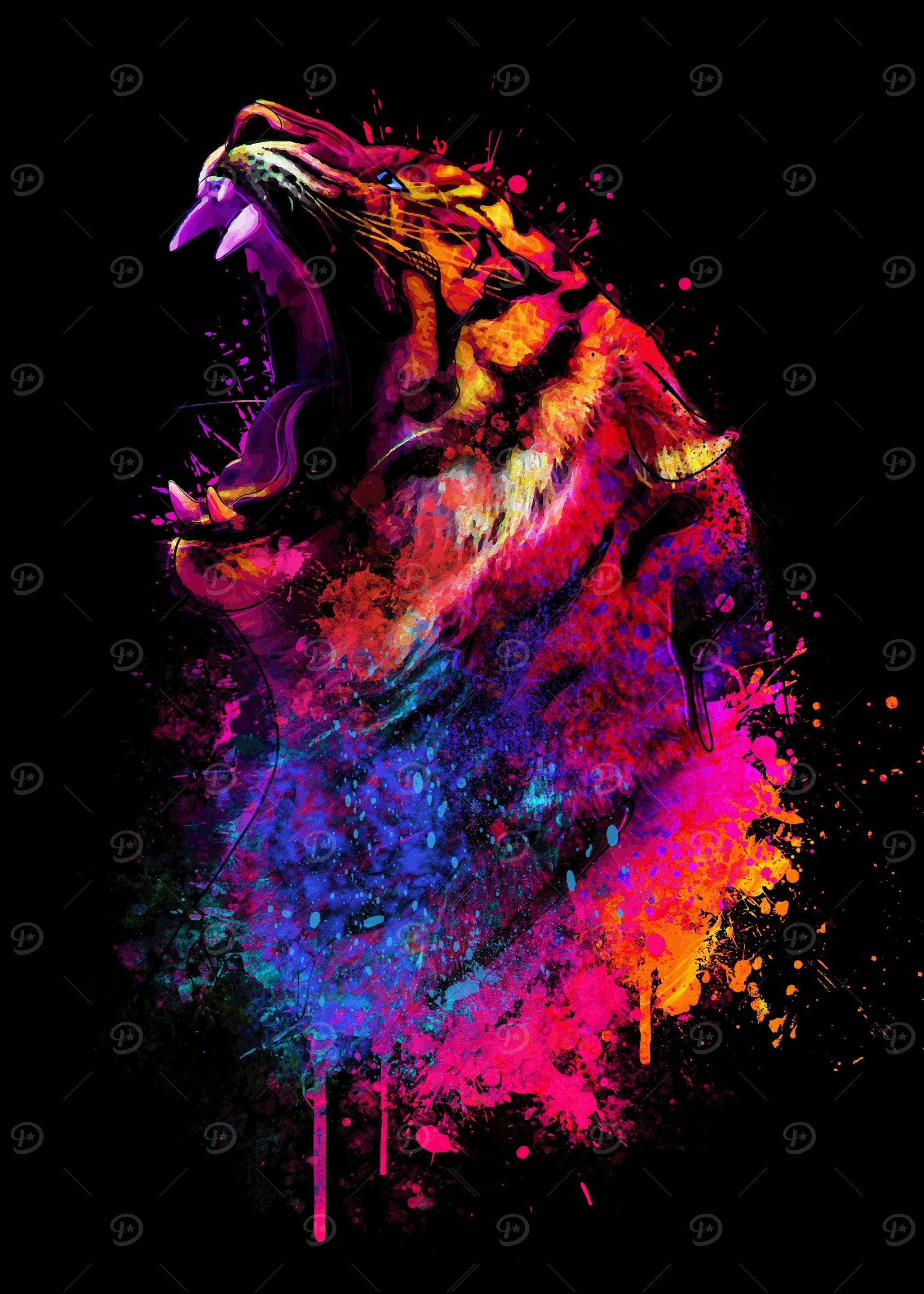Colorful Tiger