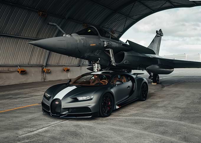 Bugatti Chiron Marine Jet