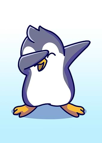 cute penguin animal