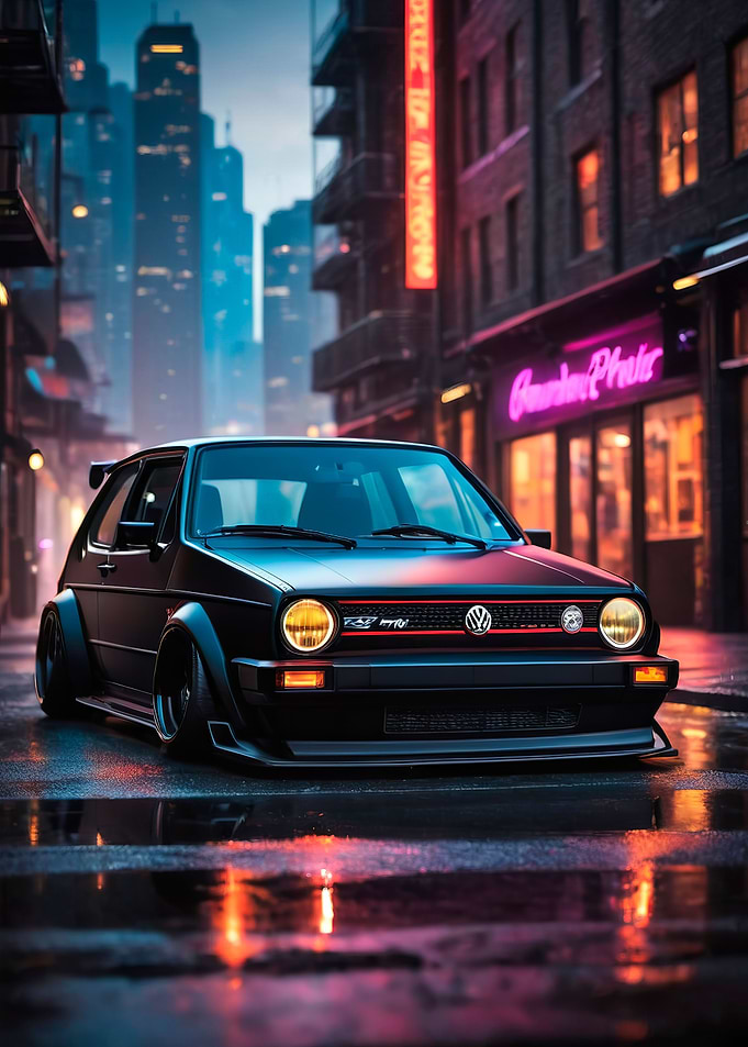 Volkswagen Golf 1 gti art